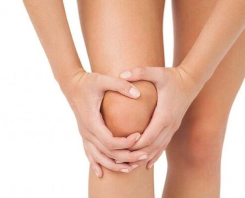 dolore al ginocchio dovuto all'artrite